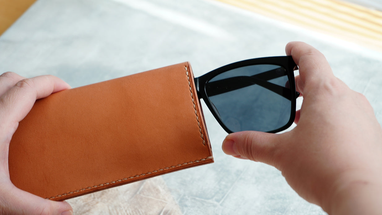 Eye Glass Case-Natural