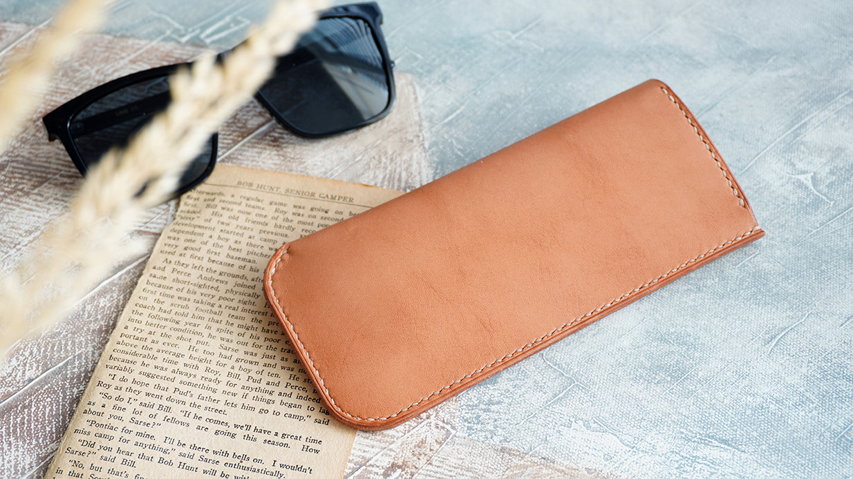 Eye Glass Case-Natural